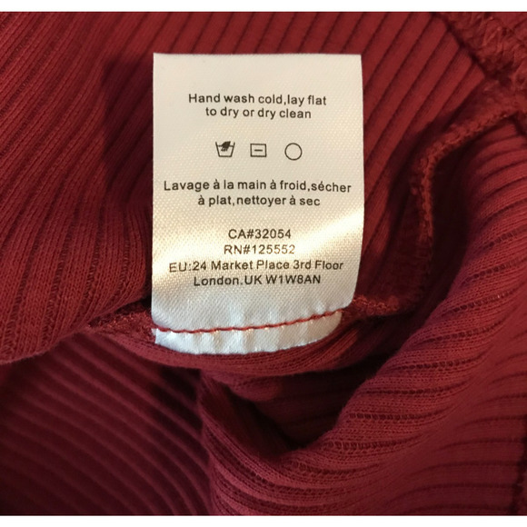 Anthropologie Left Coast Dolan Tie-Neck Ribbed Shell Blouse EXSM - New With Tag - Picture 10 of 10